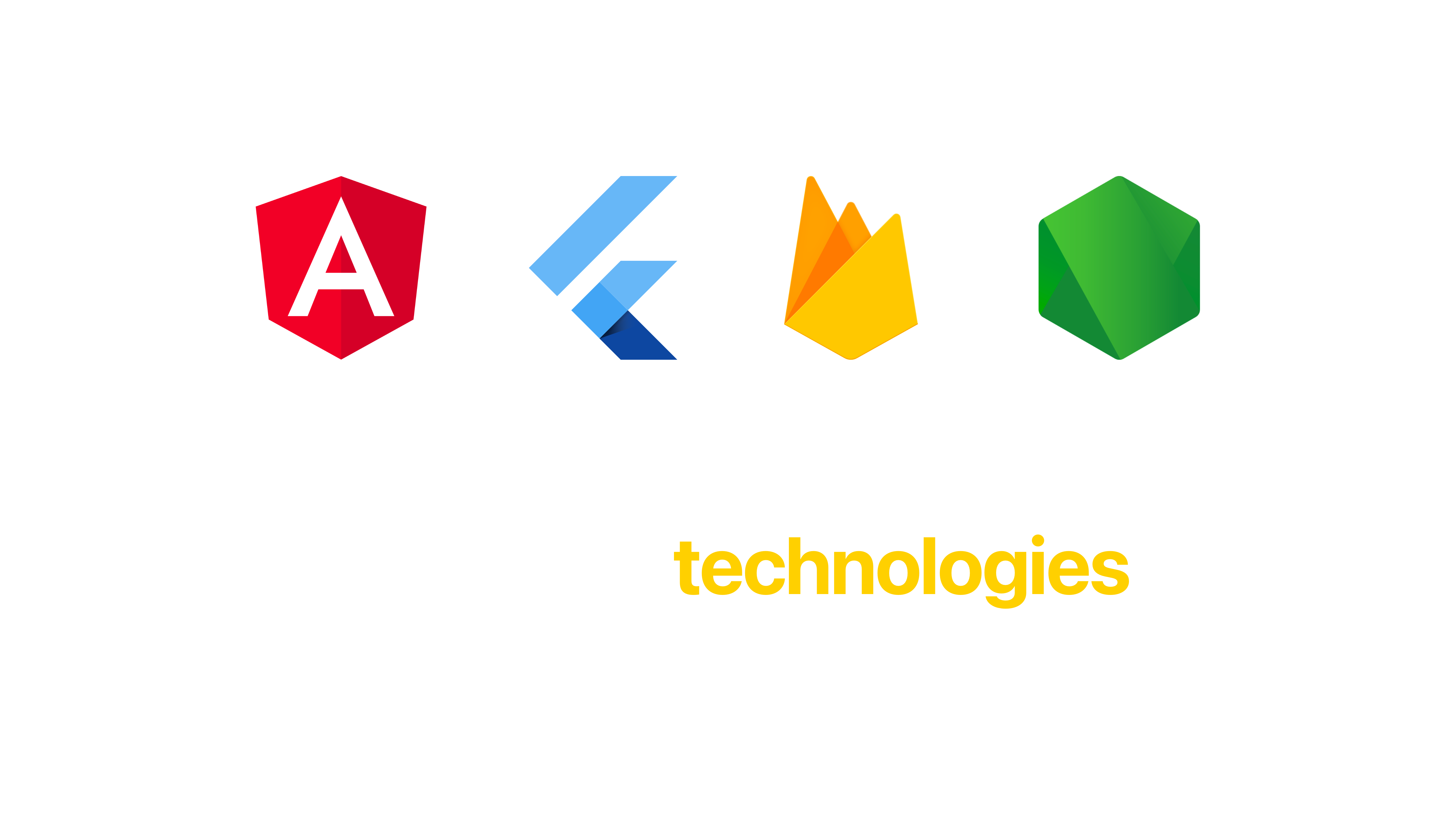 Travailler avec les dernières technologies (Angular, Firebase, Flutter, Node.js)